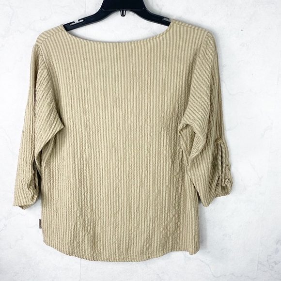 [Woolrich] Lightweight Stripe Women's Blouse - Picture 2 of 3